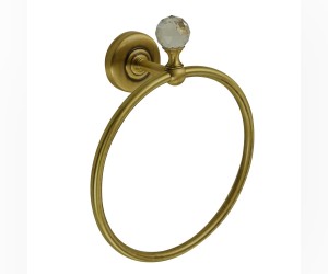Полотенцедержатель кольцо Migliore Amerida 16562 бронза, 23.2 см