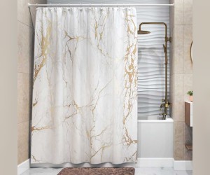 Штора для ванной WasserKraft SC-79101 180 x 200 см навесная