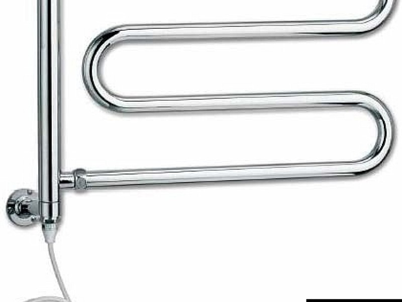 Полотенцесушитель электрический Margaroli Vento 510 510GOC, высота 36.5см, ширина 59 см, золото