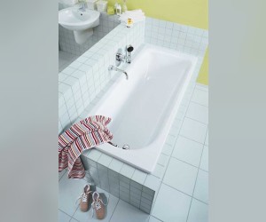 Стальная ванна Kaldewei Advantage Saniform Plus 371-1, 170 х 73 см, с покрытием Easy-clean, 1129.0001.3001