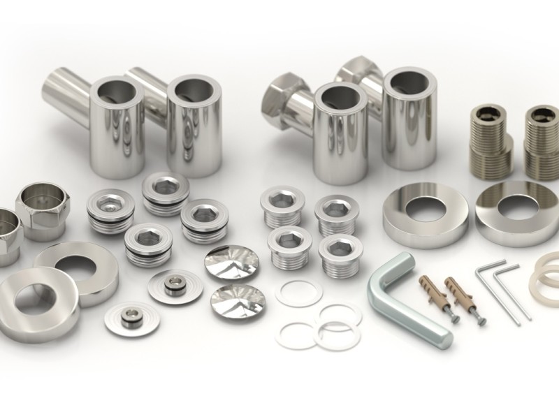 Полотенцесушитель водяной Сунержа Богема + с полкой 800x500, ширина 53.2 см, высота 80 см, золото, 03-0223-8050