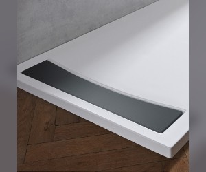 Крышка слива Jacob Delafon Flight Neus, серебристо-серый сатин, 90 см, E62C90-S21