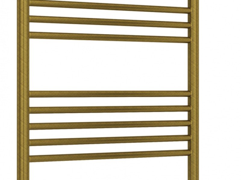 Полотенцесушитель электрический Сунержа Богема 3.0 1200 x 600 с полкой, ширина 63.2 см, высота 132.4 см, состаренная бронза, L/R