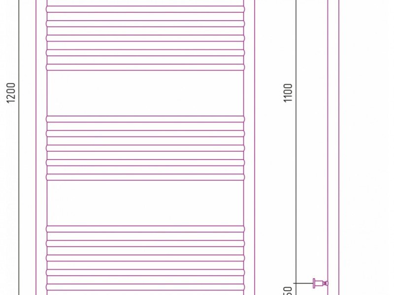 Полотенцесушитель электрический Сунержа Богема 3.0 1200 x 600 с полкой, ширина 63.2 см, высота 132.4 см, состаренная бронза, L/R