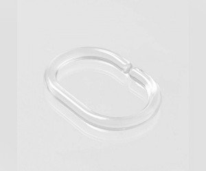 Набор колец для шторы Milardo RMI012P прозрачные