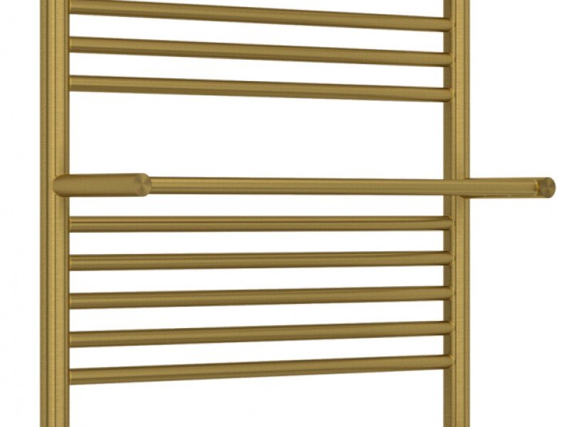 Полотенцесушитель электрический Сунержа Богема 3.0 1200 x 600 с 4 полками, ширина 63.2 см, высота 132.4 см, состаренная латунь, L/R
