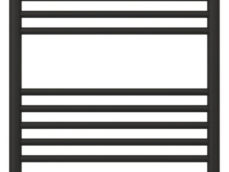 Полотенцесушитель электрический Сунержа Богема 3.0 1200 x 500 с полкой, ширина 53.2 см, высота 132.4 см, тёмный титан муар, L/R