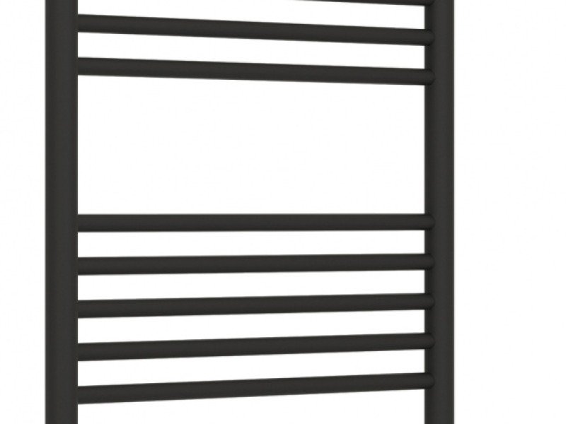 Полотенцесушитель электрический Сунержа Богема 3.0 1200 x 500 с полкой, ширина 53.2 см, высота 132.4 см, тёмный титан муар, L/R