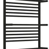 Полотенцесушитель электрический Сунержа Богема 3.0 1200 x 600 с 4 полками, ширина 63.2 см, высота 132.4 см, матовый черный, L/R