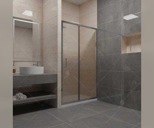 Душевая дверь RGW PA-14, профиль - хром, 150 х 195 см, 41081415-11