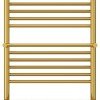 Полотенцесушитель электрический Сунержа Богема 3.0 1200 x 500 с 4 полками, ширина 53.2 см, высота 132.4 см, золото, L/R