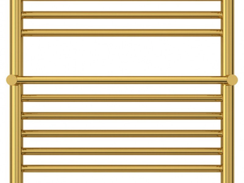 Полотенцесушитель электрический Сунержа Богема 3.0 1200 x 500 с 4 полками, ширина 53.2 см, высота 132.4 см, золото, L/R