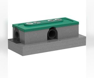 Дренажный канал Hansgrohe uBox universal, стандартная установка, 01001180