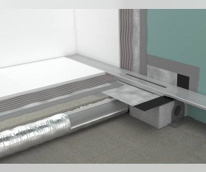 Дренажный канал Hansgrohe uBox universal, стандартная установка, 01001180