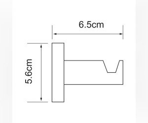 Крючок WasserKRAFT Isen, K-4023