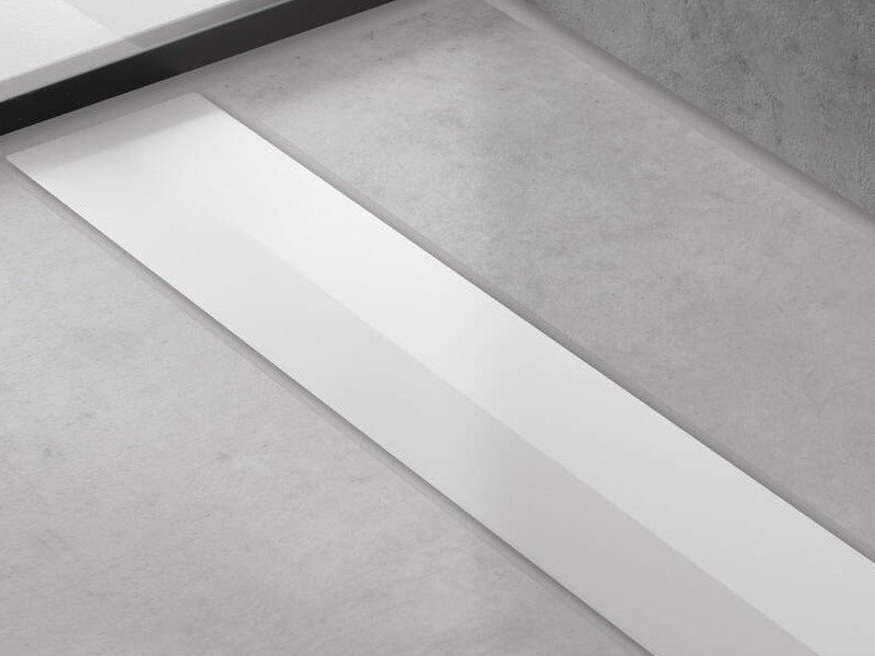 Решетка для дренажного канала Hansgrohe RainDrain Flex, 120 см, белый матовый, 56047700