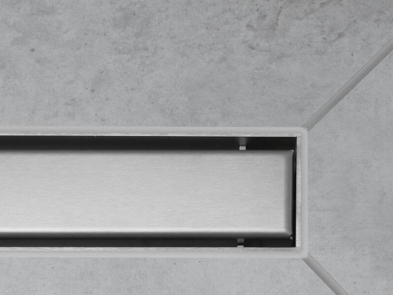 Решетка для дренажного канала Hansgrohe RainDrain Match, 60 см, полированная сталь, 56036800