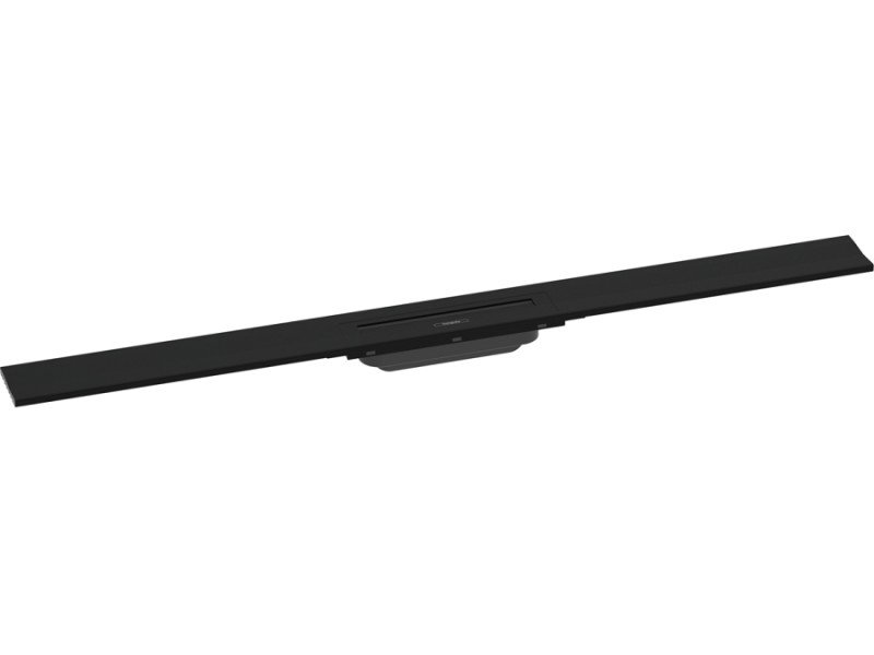 Решетка для дренажного канала Hansgrohe RainDrain Flex, 100 см, черный матовый, 56053670