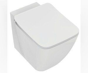 Приставной унитаз Ideal Standard Strada II AquaBlade T359801, безободковый, крышка микролифт