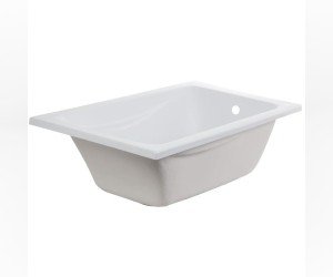 Ванна акриловая Jacob Delafon Odeon E6061RU-00, слив-перелив в подарок, 150 х 75 см