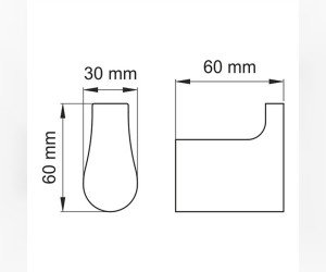 Крючок WasserKRAFT Aisch, PVD-покрытие матовое золото K-5923