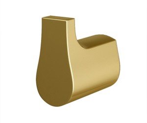 Крючок WasserKRAFT Aisch, PVD-покрытие матовое золото K-5923