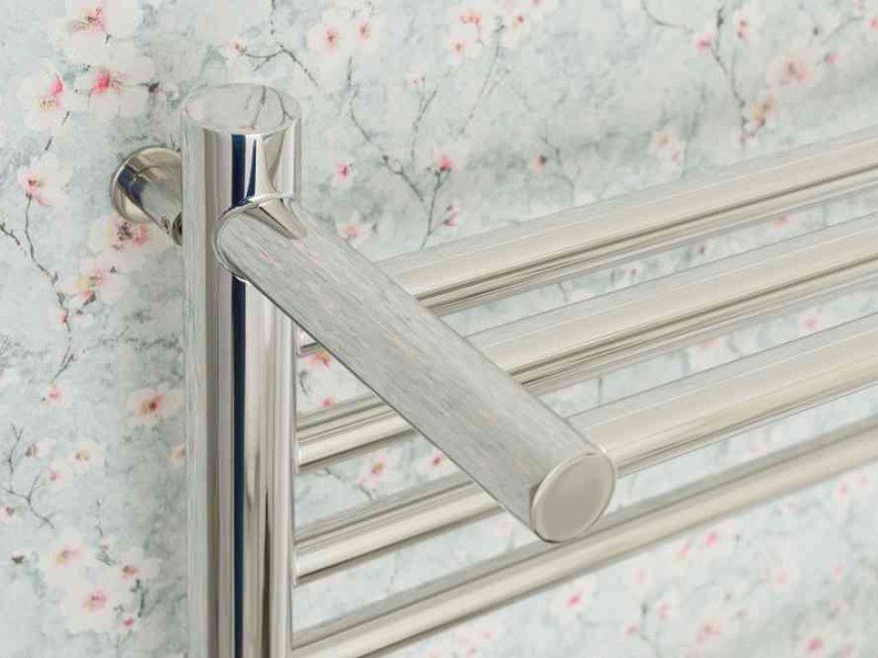 Полотенцесушитель электрический Сунержа Богема 3.0 1200 x 600 с полкой, ширина 63.2 см, высота 132.4 см, без покрытия, L/R