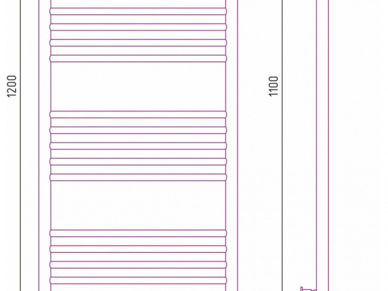 Полотенцесушитель электрический Сунержа Богема 3.0 1200 x 500 с полкой, ширина 53.2 см, высота 132.4 см, золото, L/R