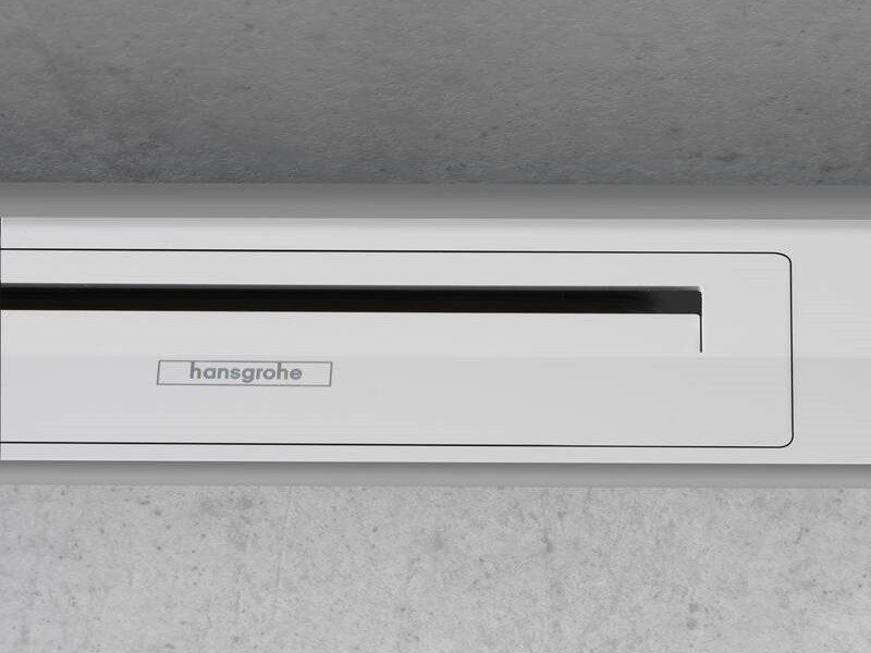 Решетка для дренажного канала Hansgrohe RainDrain Flex, 100 см, белый матовый, 56053700