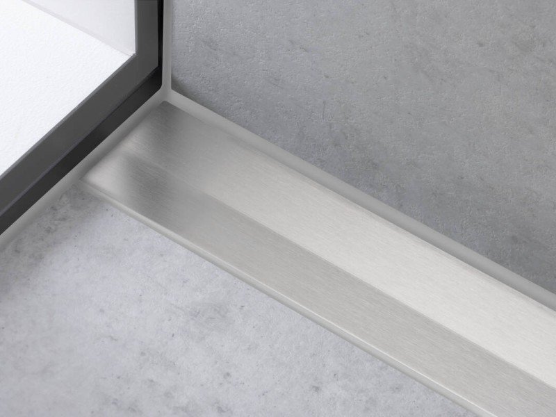 Решетка для дренажного канала Hansgrohe RainDrain Flex, 120 см, полированная сталь, 56054800