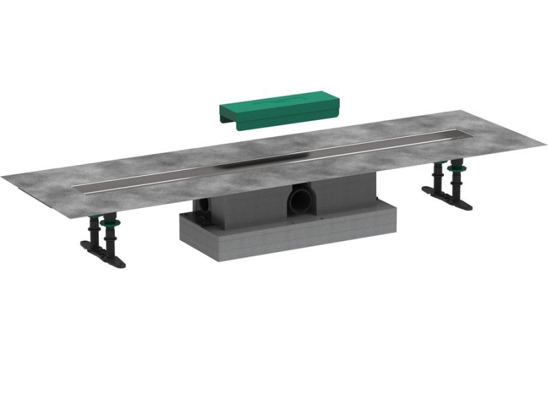 Дренажный канал Hansgrohe uBox universal, 90 см, стандартный (не вровень с полом), 56025180