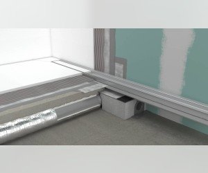 Дренажный канал Hansgrohe uBox universal, 90 см, стандартный (не вровень с полом), 56025180