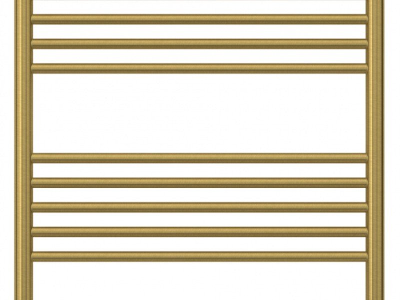Полотенцесушитель электрический Сунержа Богема 3.0 1200 x 600 с полкой, ширина 63.2 см, высота 132.4 см, состаренная латунь, L/R