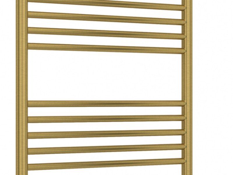 Полотенцесушитель электрический Сунержа Богема 3.0 1200 x 600 с полкой, ширина 63.2 см, высота 132.4 см, состаренная латунь, L/R