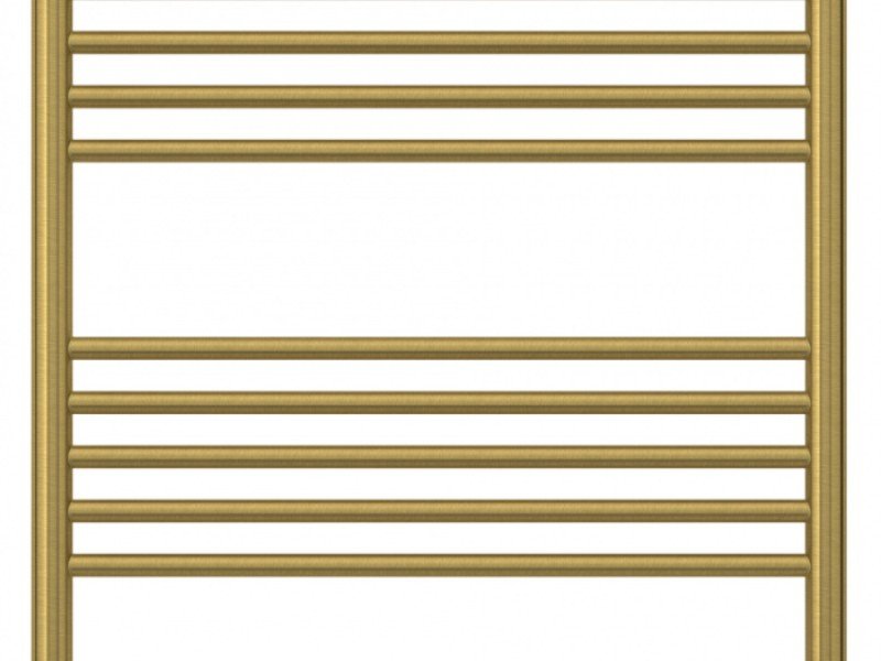Полотенцесушитель электрический Сунержа Богема 3.0 1200 x 600 с полкой, ширина 63.2 см, высота 132.4 см, состаренная латунь, L/R