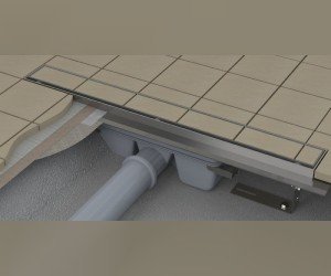 Душевой канал Ravak OZ Floor, 105 см, под плитку, X01432