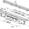 Душевой канал Ravak OZ Floor, 105 см, под плитку, X01432