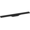 Решетка для дренажного канала Hansgrohe RainDrain Flex, 80 см, черный матовый, 56051670