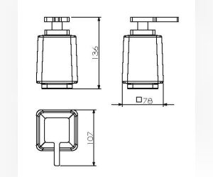 Дозатор Langberger Melvin 32021A-01-00