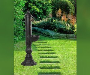 Фонтан с краном Migliore Artistica ML.ART-0150 128 см, чугун