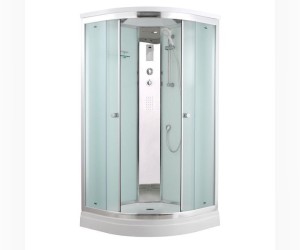 Душевая кабина Timo Comfort T-8809 F Fabric Glass, стекло матовое, 90 x 90 см