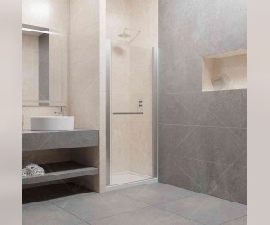 Душевая дверь RGW PA-03, 90 х 185 см, распашная, стекло прозрачное, профиль хром, 41080309-11