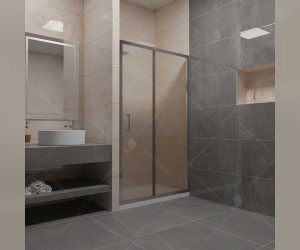 Душевая дверь RGW PA-14, профиль - хром, 100 х 195 см, 41081410-11