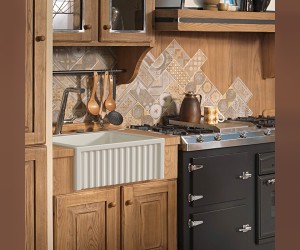 Раковина кухонная Kerasan Hannah Hampshire 60 x 47 см, керамика, без отверстия под смеситель, цвет белый, 546001