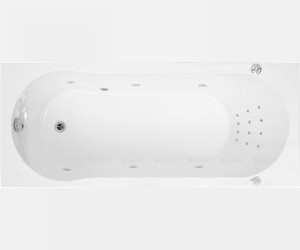 Гидромассажная система Aquanet Sport (6 форсунок бокового гидромассажа латунь диаметр 50 + спинной массаж 12 форсунок шиацу + кран-баланс) (240448)