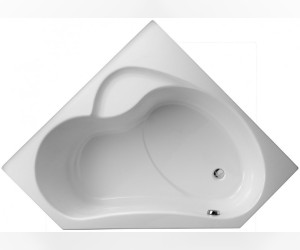 Ванна акриловая Jacob Delafon Bain Douche, 135 x 135 см, левая/правая