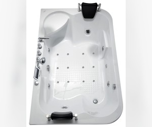 Ванна гидромассажная акриловая Gemy G9085 K L/R, 180 х 116 х 69 см