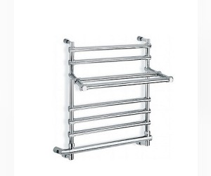 Полотенцесушитель электрический Margaroli Sole 552-6 BOX 5524706CRPB, с полкой, высота 63.5 см, ширина 57 см, хром