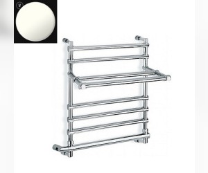 Полотенцесушитель электрический Margaroli Sole 552-6 BOX 5524706WHPB, с полкой, высота 63.5 см, ширина 57 см, белый