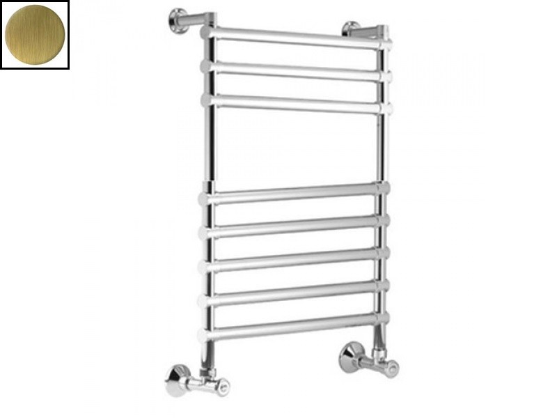 Полотенцесушитель водяной Margaroli Sole 464-8м 4644708OBN, высота 76.8 см, ширина 53.5 см, старая бронза